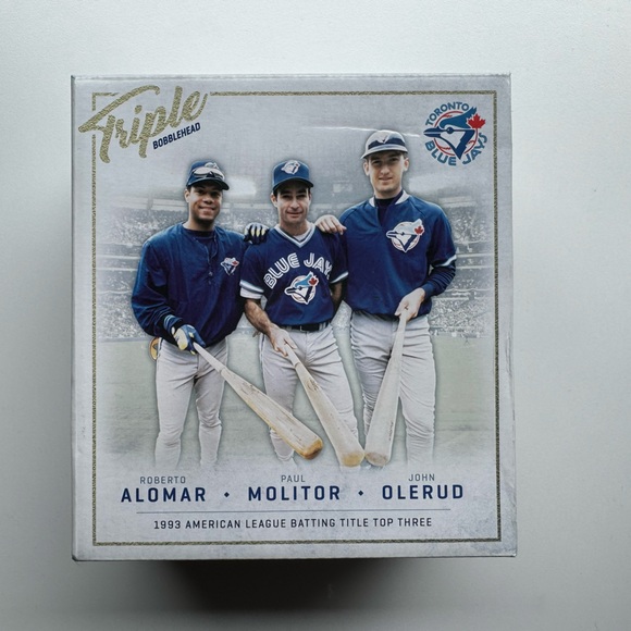 Blue Jays Alomar, Molitor and Olerud Bobblehead - Picture 4 of 4